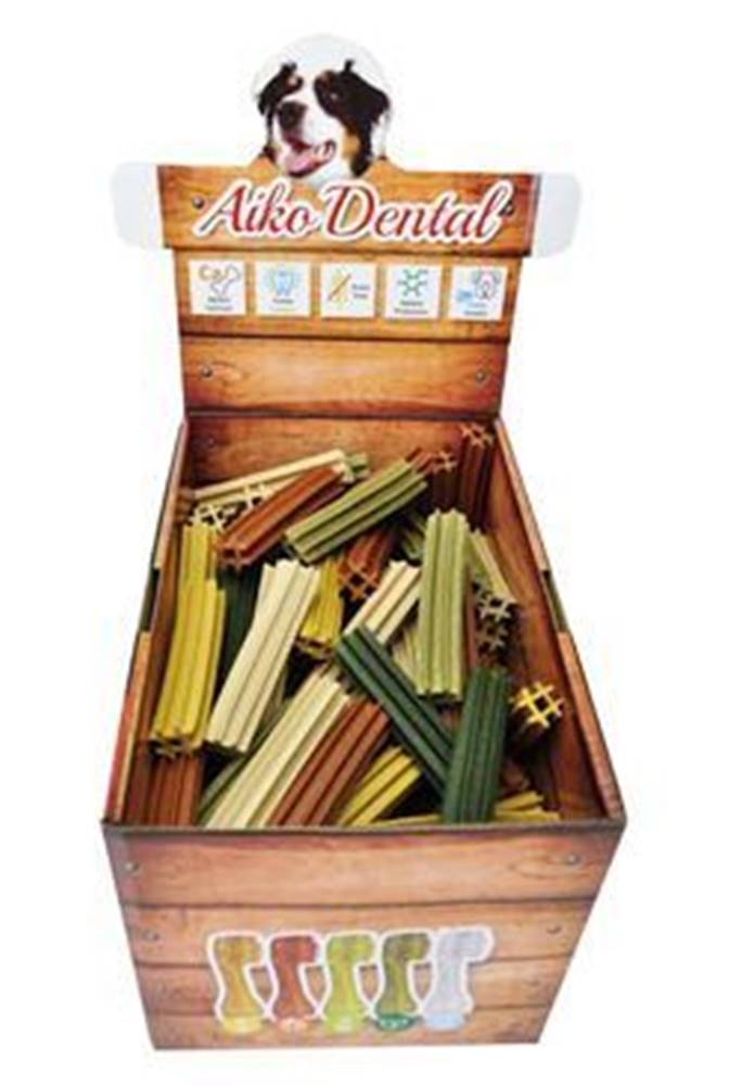 AIKO Zubné nálepky 7,5cm/150ks krabica