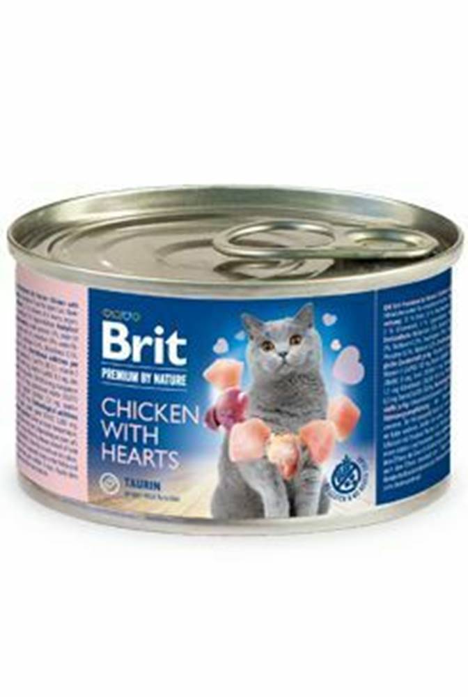 Brit Premium Brit Premium Cat by Nature konz Chicken&Hearts 200g