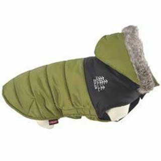 Nepremokavý oblek pre psov MOUNTAIN khaki 40cm Zolux