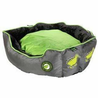 Bežecká oválna posteľ XL zeleno-šedá KW
