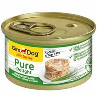 Gimdog Darling Pure delight kuracie mäso v konzerve s jahňacím 150g