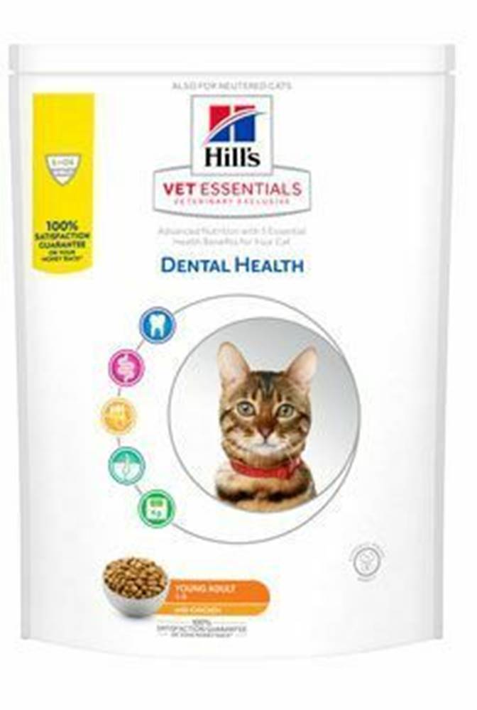 Hill's Hill's Fel.Dry VE Young Adult Dental Chicken 250g