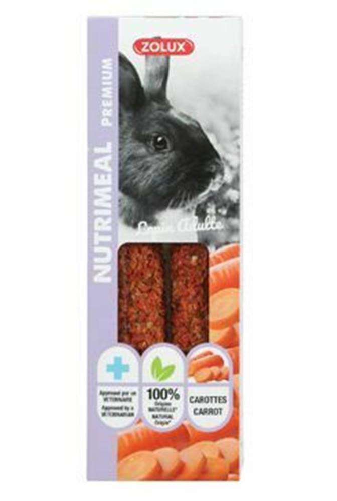 Zolux NUTRIMEAL STICK mrkvová pochúťka pre králiky 115g