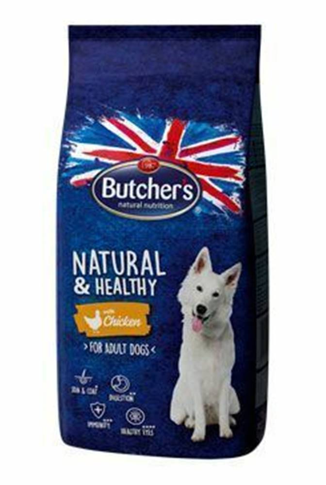 Butcher's Butcher's Dog Natural&Healthy Dry s kuracím mäsom 15kg