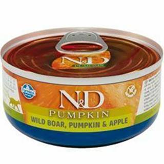 N&D CAT PUMPKIN Adult Diviak a jablko 70g