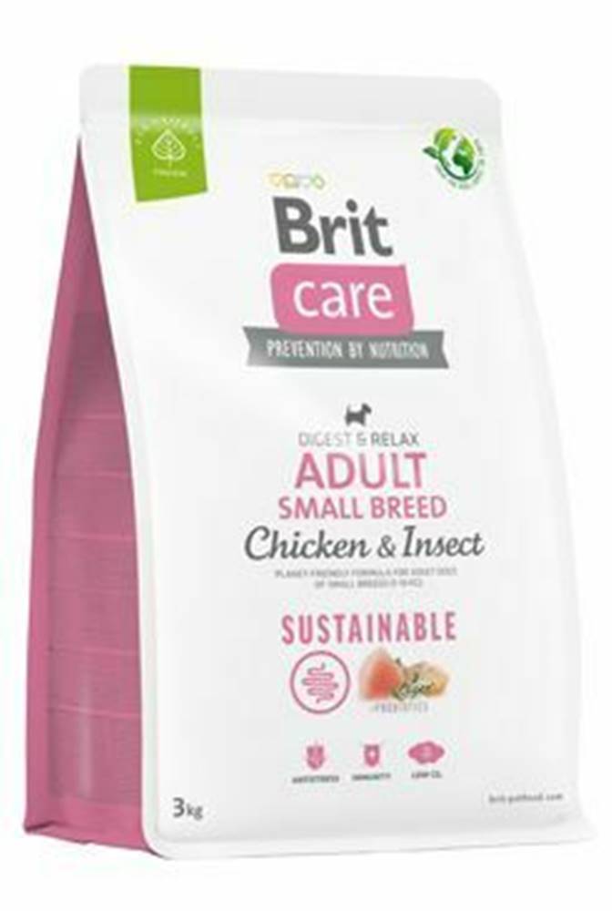Brit Care Brit Care Dog Sustainable Adult Small Breed 3kg
