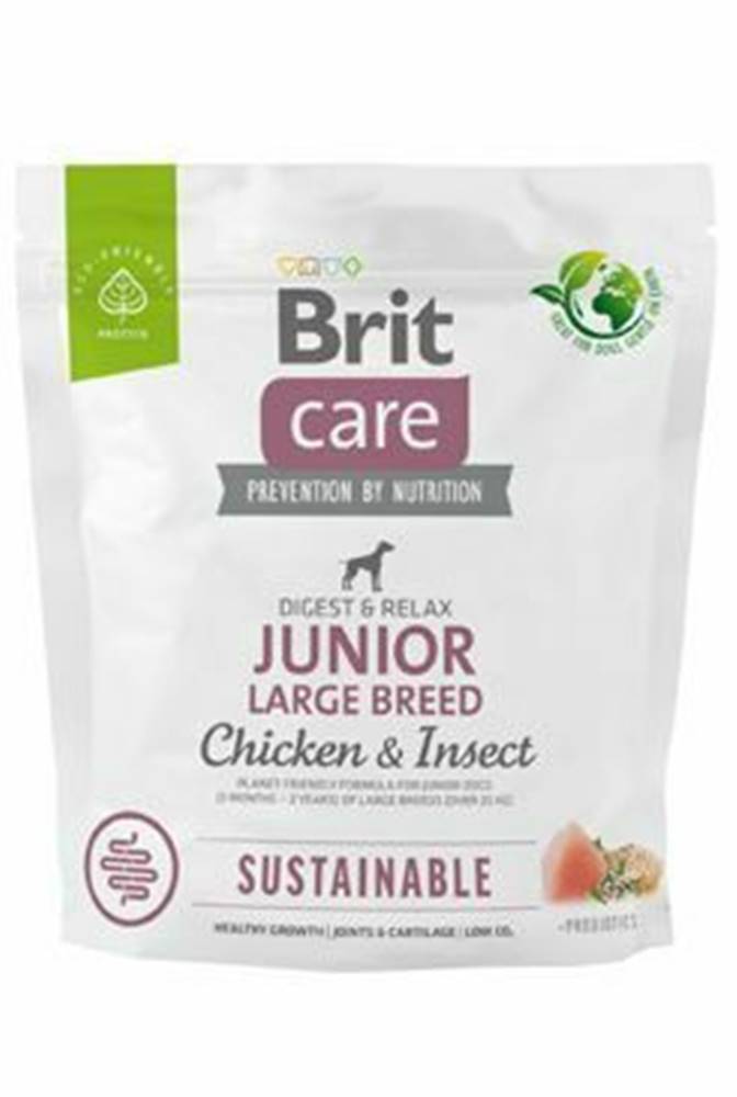 Brit Care Brit Care Dog Sustainable Junior Large Breed 1kg