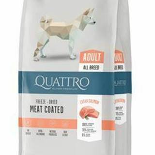 QUATTRO Dog Dry Premium All Breed Adult Salmon 3kg