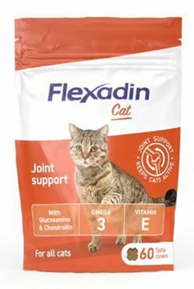 Vétoquinol Flexadin 4Life Cat žuvací 60tbl