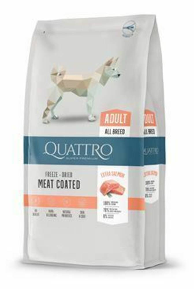 Quattro QUATTRO Dog Dry Premium All Breed Adult Salmon 12kg