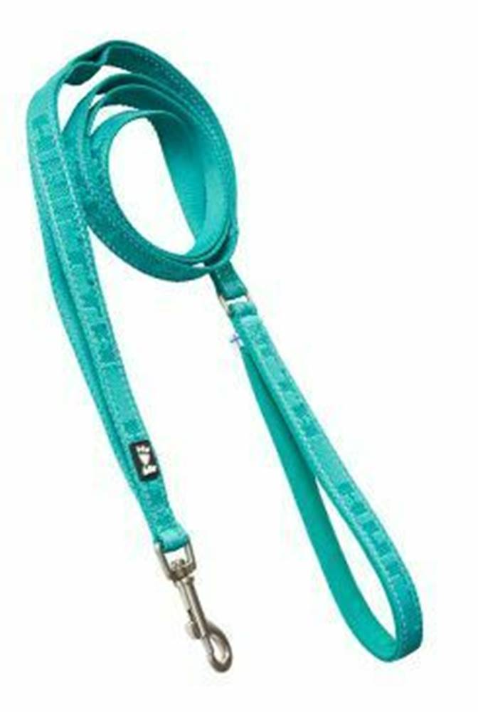 Hurtta Vodítko Hurtta Casual Reflect. ECO paví zel.180cm/20mm
