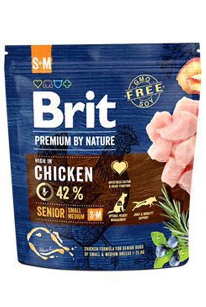 Brit Brit Premium Dog by Nature Senior S+M 1kg