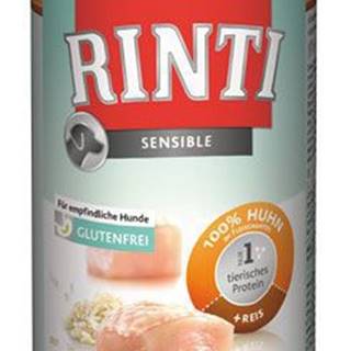 Rinti Dog konzerva Sensible kuracie mäso + ryža 400g