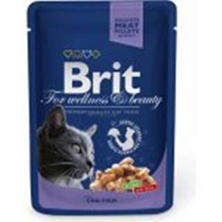 Brit Premium kapsička pre mačky s treskou 100g