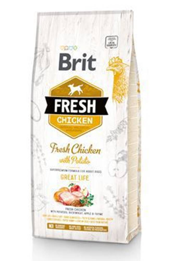 Brit Brit Dog Fresh Chicken & Potato Adult Great Life 12kg