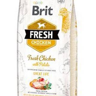 Brit Dog Fresh Chicken & Potato Adult Great Life 2,5kg