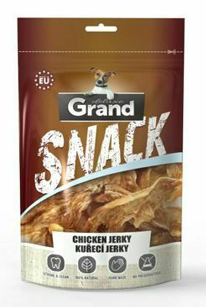 Grand GRAND Deluxe kuracie sušené mäso pochúťka pre psy 100g