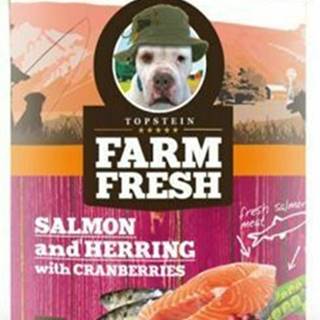 Farm Fresh Dog Salmon&Herring+Cranberries plechovka 750g