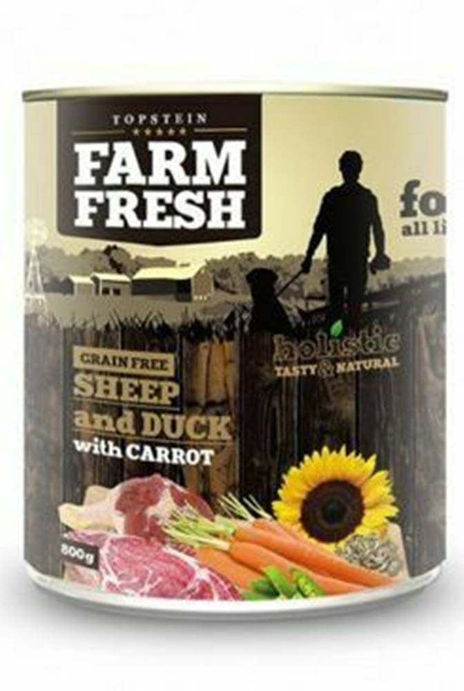 Farm Fresh Farm Fresh Dog Sheep&Duck s mrkvou v konzerve 800g
