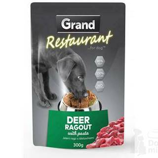 GRAND kaps. deluxe pes Restaur. 100% jelenie ragú 300g